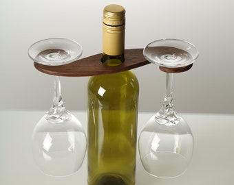 Handmade wine glass holder I wine glass stand I wine glass waiter I shipped within 24 hours