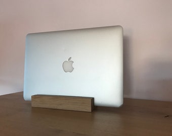 Laptopständer aus Holz I MacBook Ständer I Laptop Halter I Notebookständer I Notebookhalter I vertikal