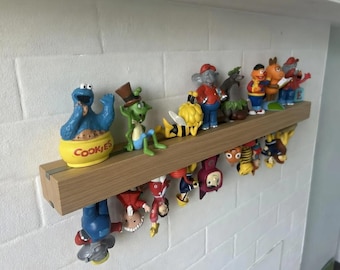 Tonie Regal Eiche magnetisch  – Toniebox Regal - Zubehör – Wandhalterung Kinderzimmer – Tonie Figuren Aufbewahrung