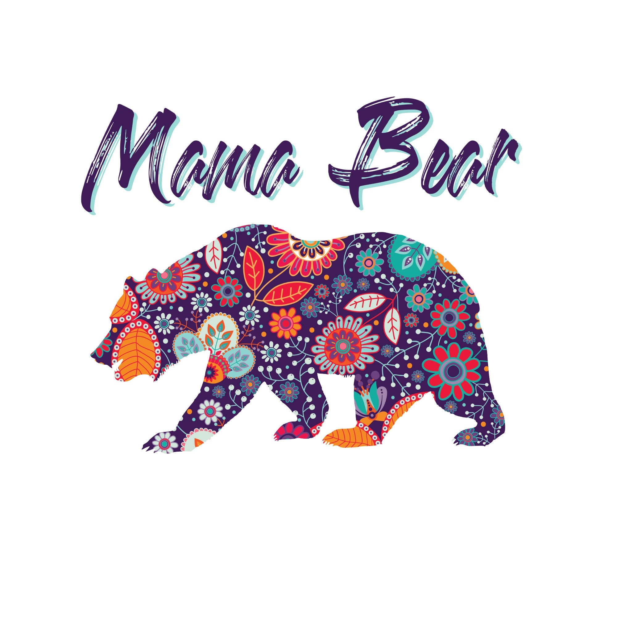 Download Boho Mama Bear SVG Download/Sign/Mandala/Farmhouse/Shirt ...