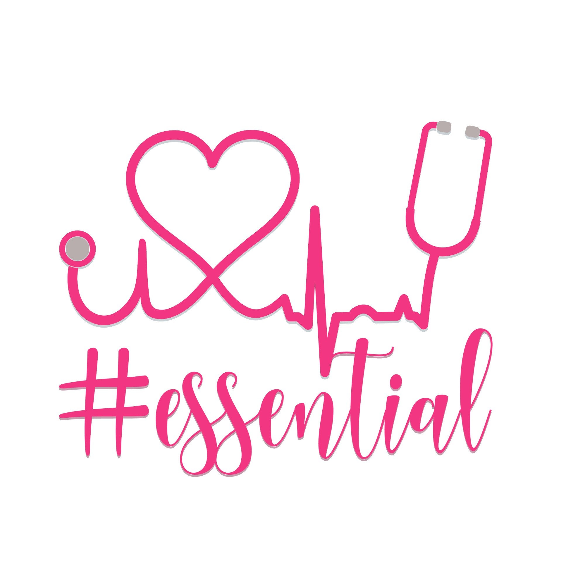 Download Essential Nurse Doctor Lab Tech SVG/Silhouette/Cricut ...