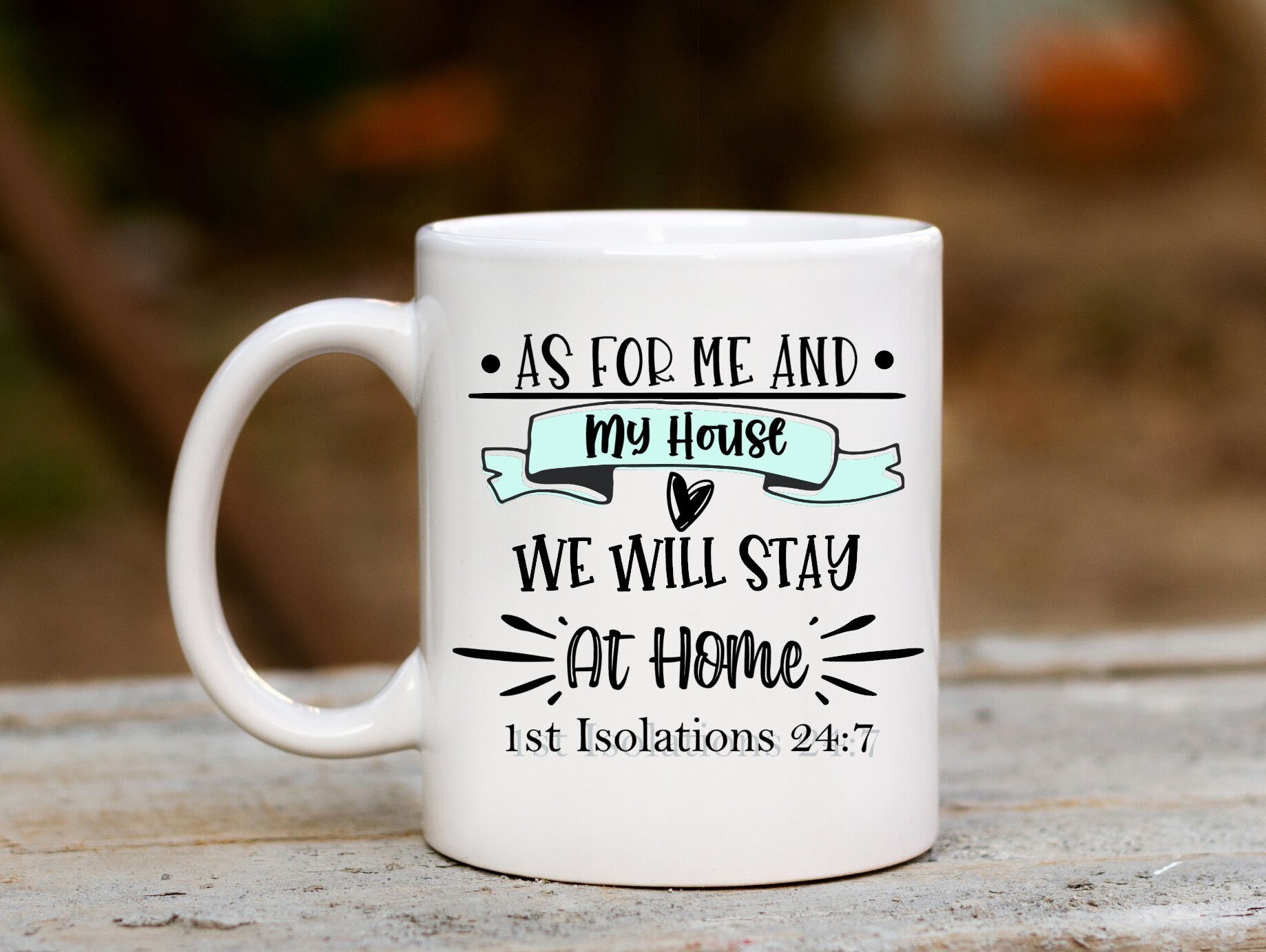 Download As For Me and My House Isolation Social Distancing SVG ...