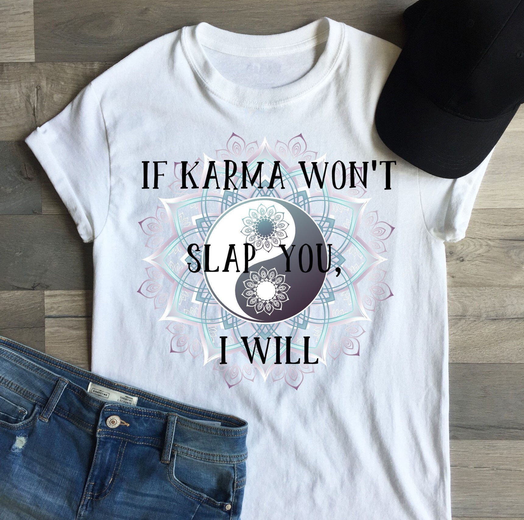 Download If Karma Won't Slap You - SVG File /Cricuit /Silhouette ...