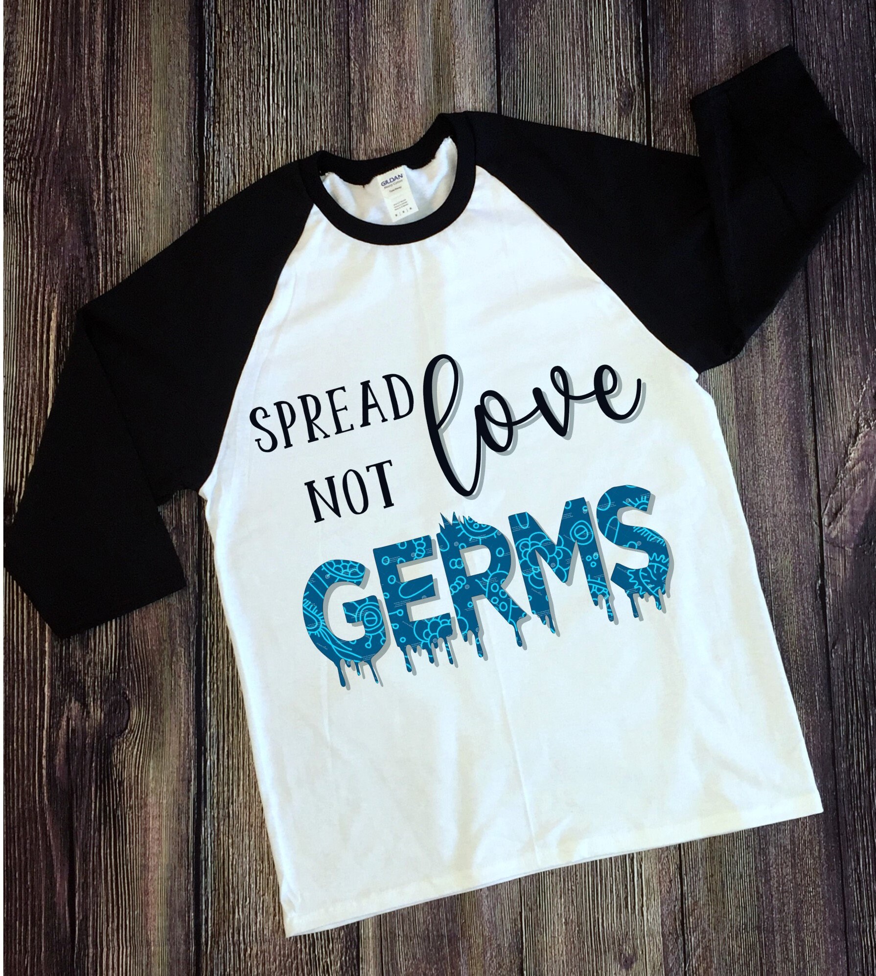 Download Spread Love Not Germs Social Distancing SVG Download/Shirt ...