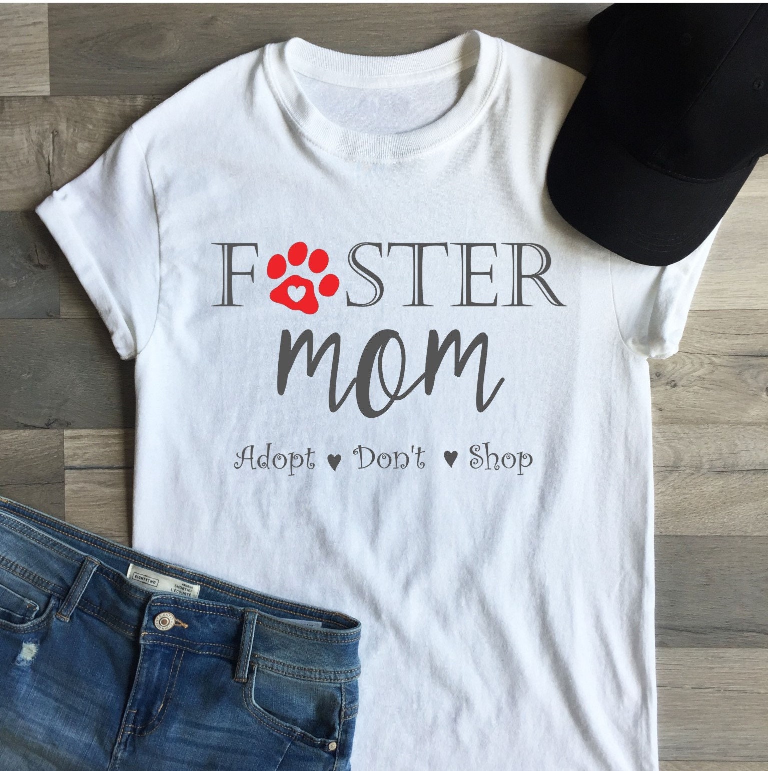 Download Foster Mom Adopt Don't Shop - SVG File /Cricuit ...