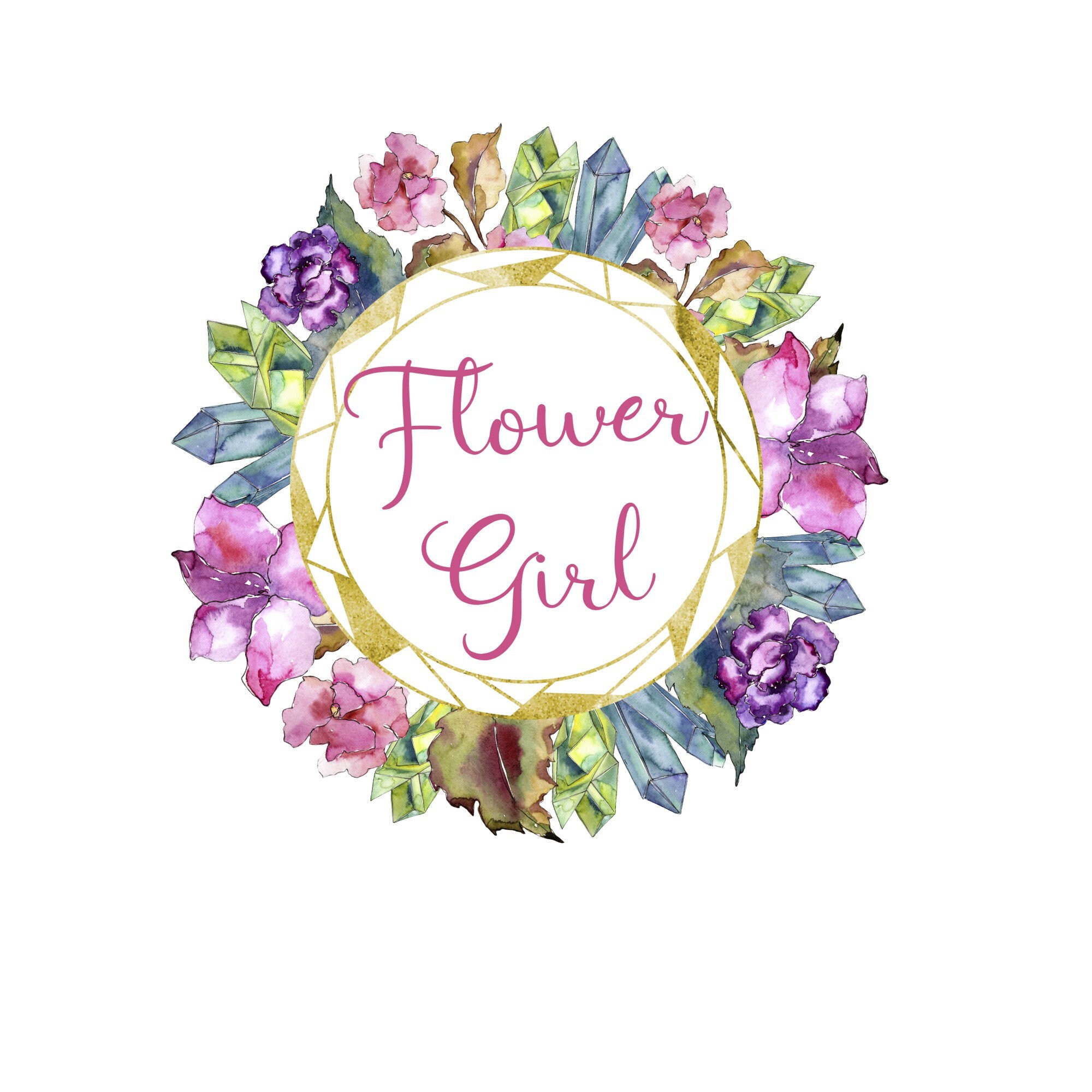 Download Flower Girl SVG Download/Tote/BOHO/Onesie/Wedding/Cricuit/Silhouette/Vinyl/Transfer/Iron On ...