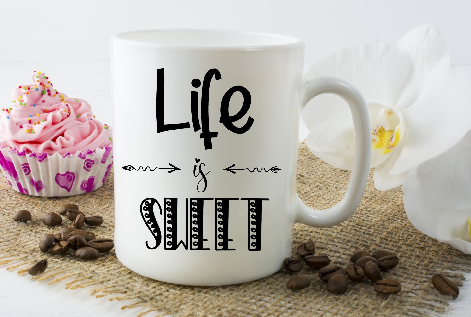 Download Life Is Sweet SVG Digital Die Cut Download/Tote/Farmhouse ...