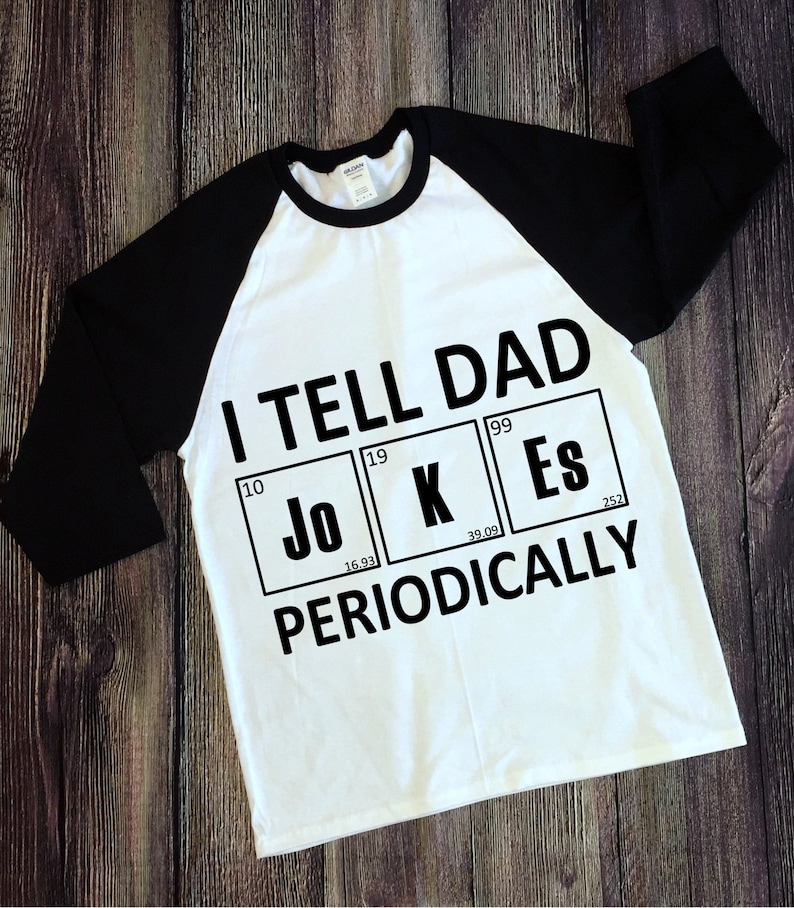 Download Dad Jokes Periodic Table SVG Cricuit/Silhouette/Father's ...