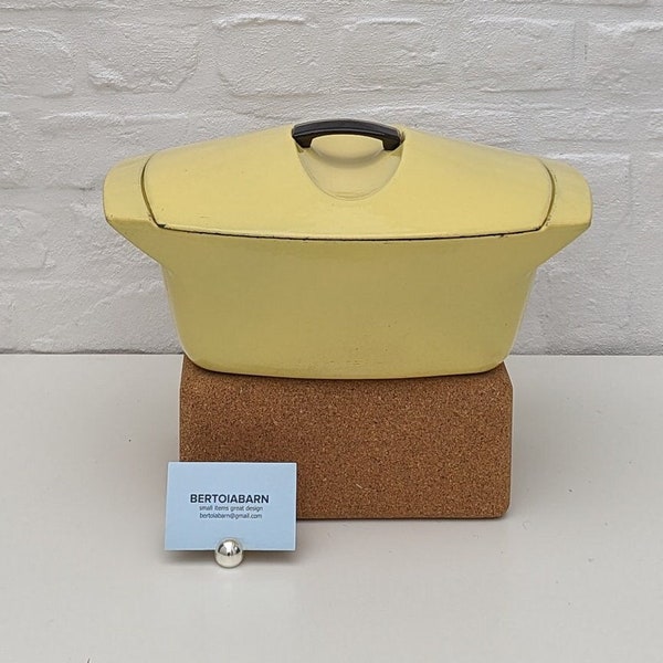 raymond loewy le creuset coquelle 1958 cast iron cooking pot