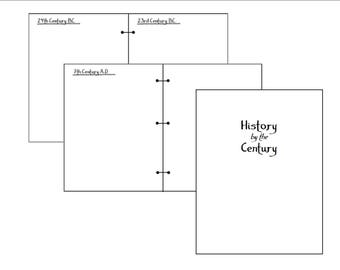 History by the Century - Book of Centuries - Charlotte Mason Timeline