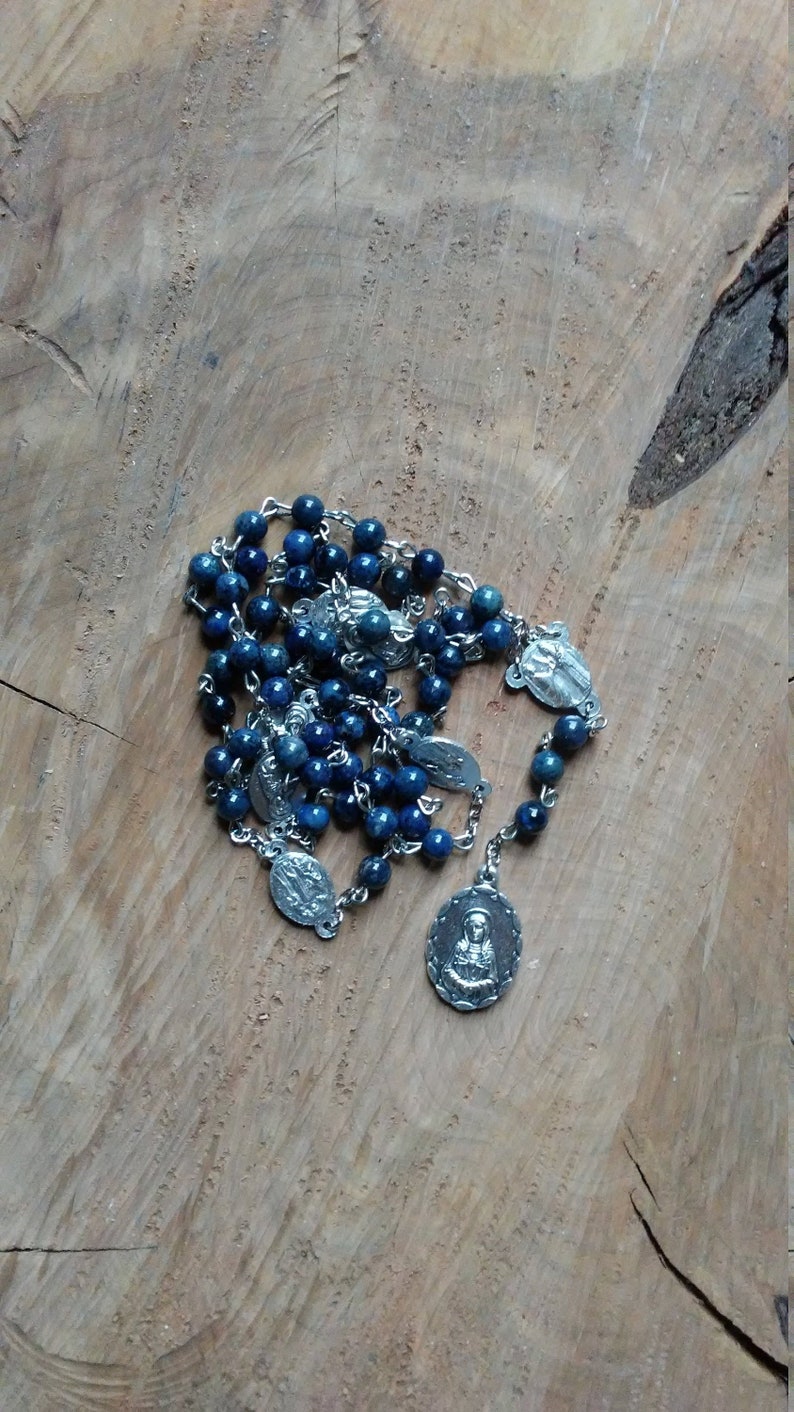 Seven Sorrows of the Blessed Virgin Mary Rosary Chaplet, Dolors, Our ...