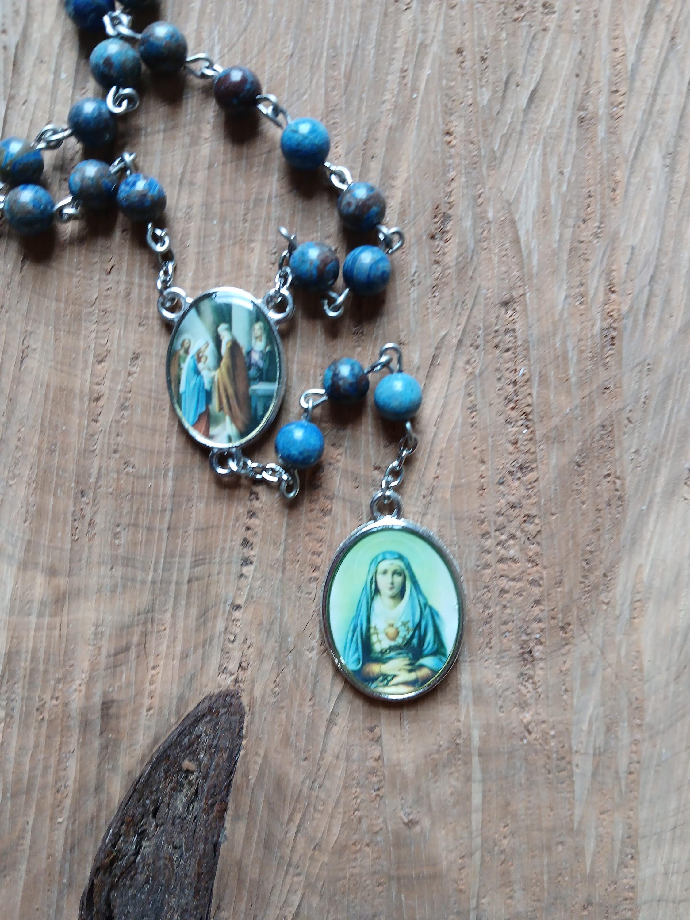 Seven Sorrows of the Blessed Virgin Mary Rosary Chaplet, Dolors, Our ...