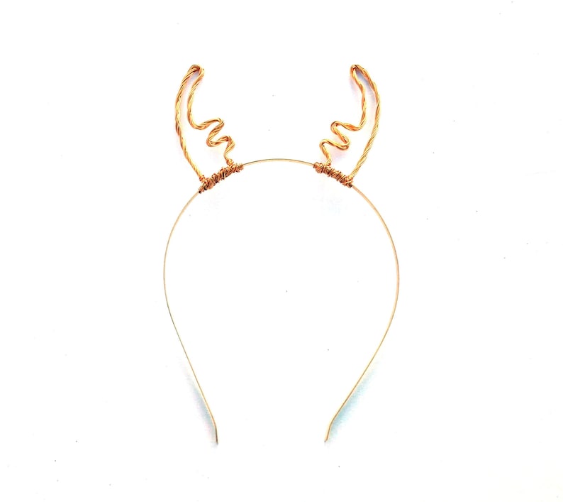 metal reindeer ears