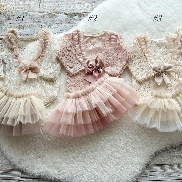 Neugeborenen Spitzen Romper Neugeborenen Tutu Rock Baby Mädchen Outfit Fotografie Spitze Strampler Neugeborenen Foto Requisite Neugeborenen Tutu Outfit Neugeborenen nach Hause kommen