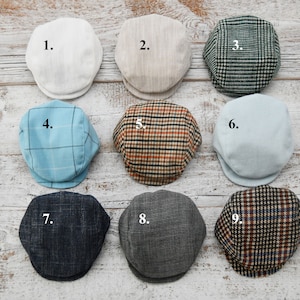 Baby Cap Baby Hat Newsboy Hat Boy's Gift Flat Cap Baby Photo Prop Newborn Hat Photography Props Toddler Hat Infant Cap Newborn Gift Wool Cap