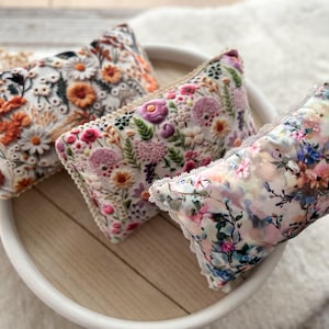 Newborn Posing Pillow Newborn Photo Prop Newborn Pillow Floral Velvet Photography Pillow Autumn Baby Posing Prop Baby Girl Props Photoshoot