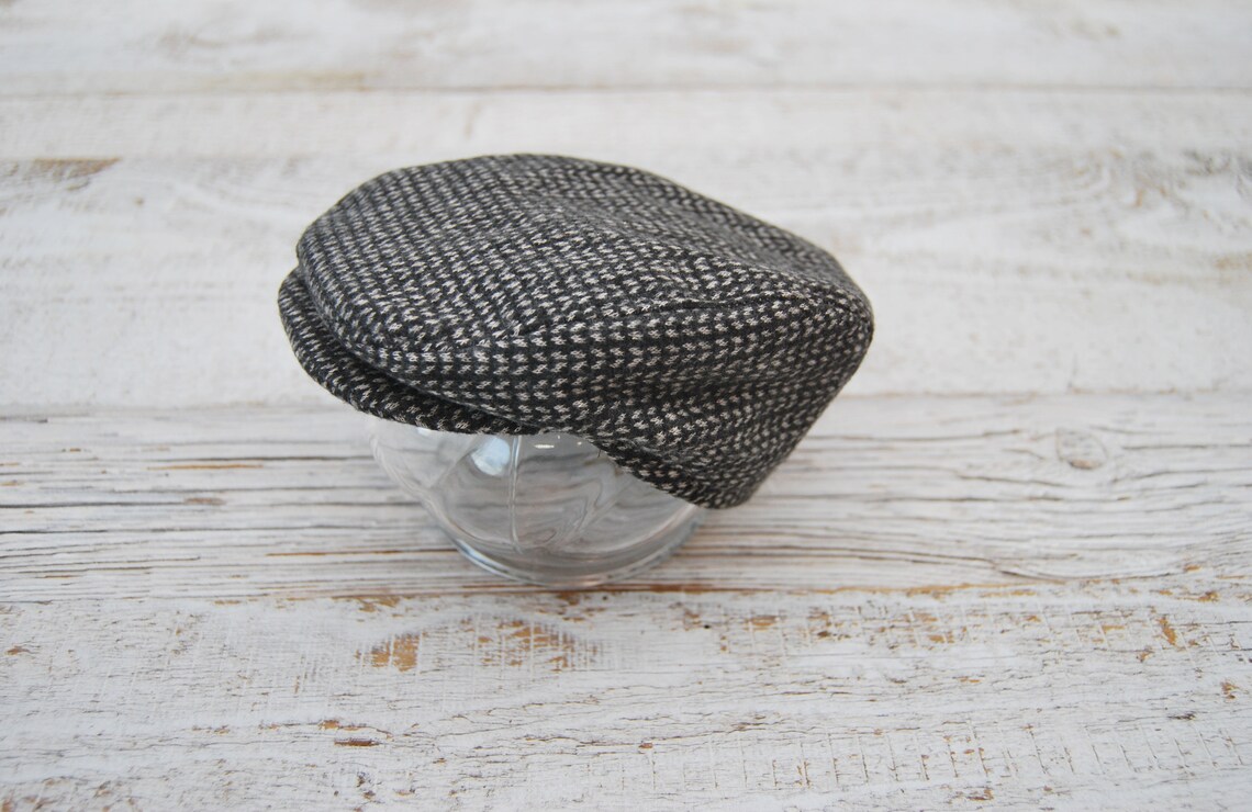 Baby boy flat cap photography prop CHOOSE YOUR SIZE newsboy Etsy