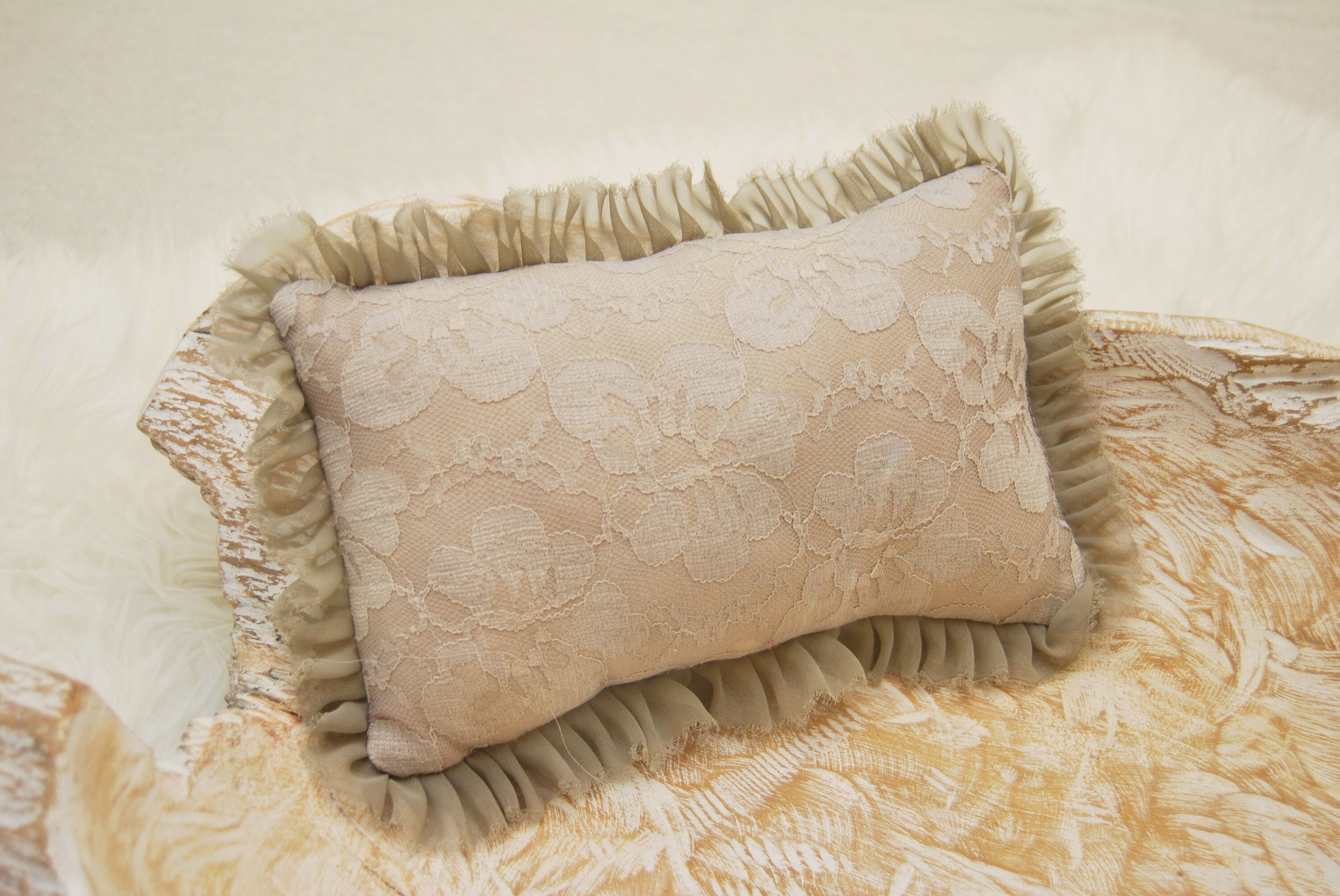 Newborn pillow, newborn photo prop, baby posing pillow for photography