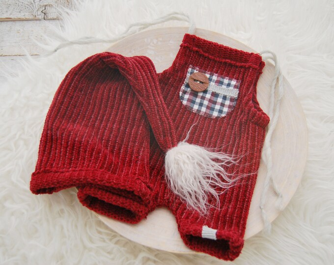 Baby Boy Blended Stuff Dress In Electro Print Red Color main image 1