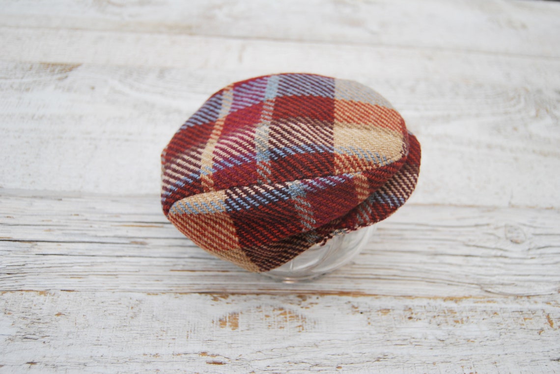 Baby Boy Flat Cap Photography Prop CHOOSE YOUR SIZE Newsboy Etsy
