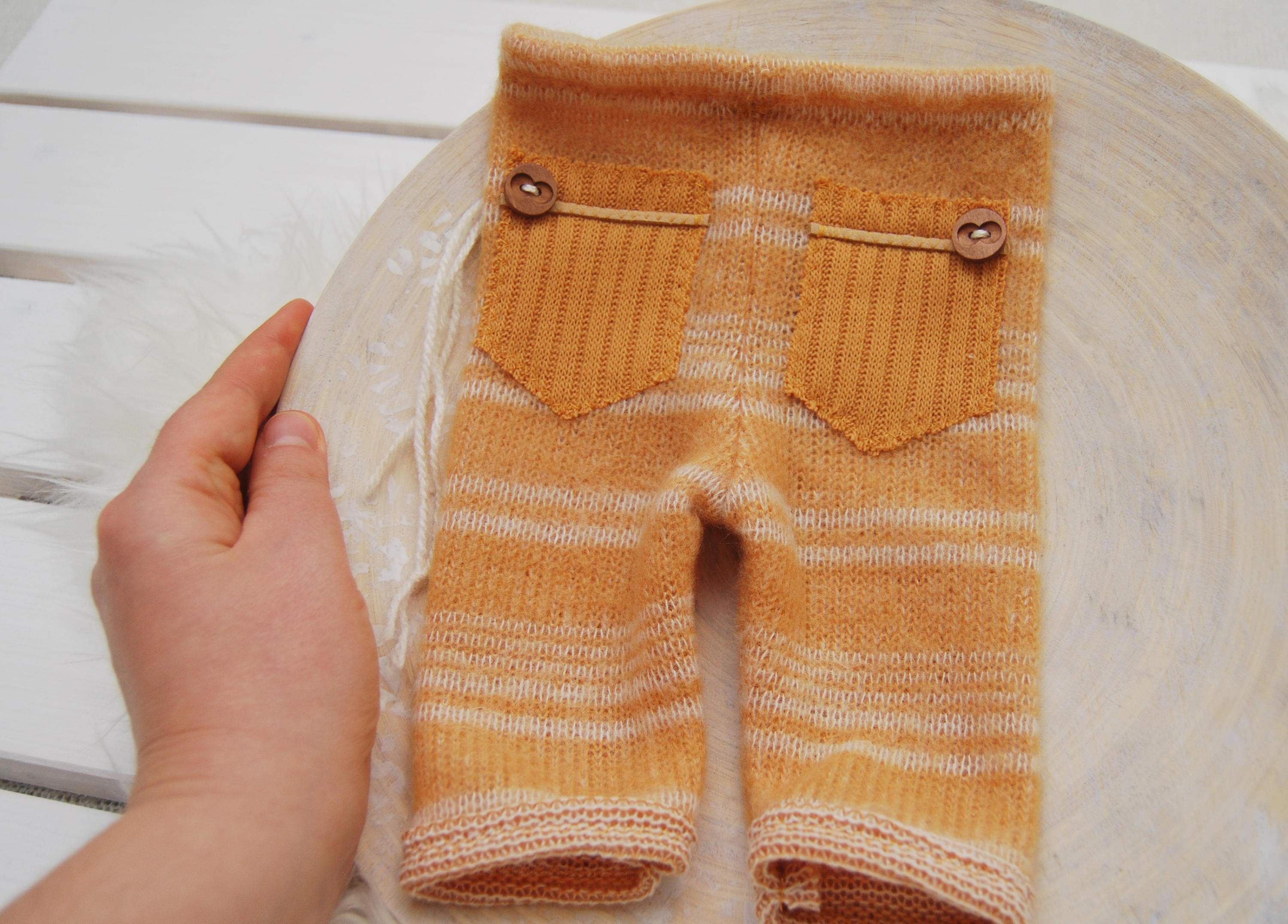 Newborn boy pants, baby boy outfit for first photo session, baby gift