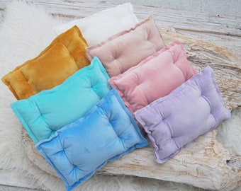 Velvet newborn posing pillow decorative baby photo prop pillow newborn photography props