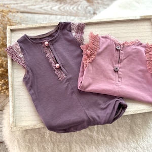 Newborn Girl Romper Coming Home Outfit Newborn Photo Prop Newborn Romper Baby Outfit Photography Prop Baby Shower Gift Baby Photo Prop