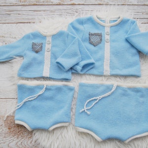 SITTER photography outfit baby boy top and pants set; baby boy photo shoot outfit