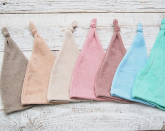 Newborn sleepy hat photography prop choose your color