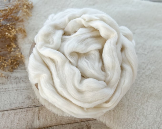 Wool Basket Filler Photography Prop Layer Newborn Photo Prop Wool Fluff Newborn Layer Merino Basket Stuffer Baby Photo Prop Nest Stuffer