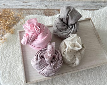 Newborn Wrap Photography Fabric Wrap Stretch Cotton Wrap Newborn Photo Prop Baby Wrap Newborn Layer Fabric Layer Swaddle Wrap Baby Props
