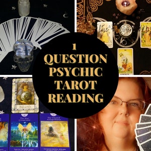One Question Psychic Tarot Reading | Quick, Clear, Compassionate Insight Within 24 Hours