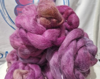 Mulberry hand dyed Norwich spruce 50g