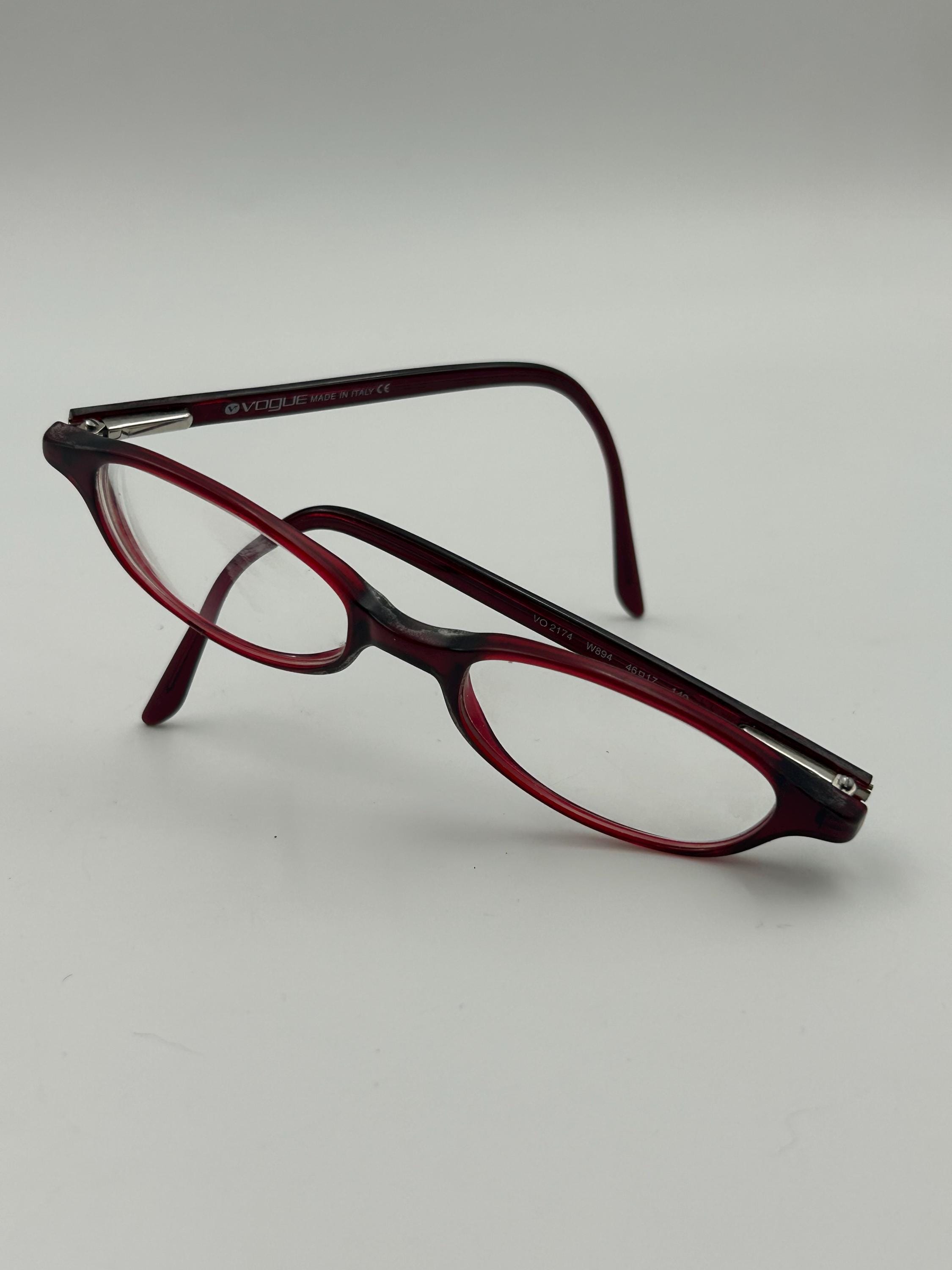 Vogue Women\'s Glasses in Chic Red Eyeglasses VO5492 - Full Wine Red - Demo Lens - Injected  main image 4