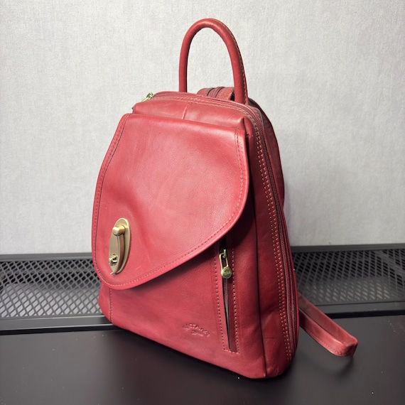 backpack purse red leather Stella Tote Convertible Italian headphones and more ALTOSY Genuine Leather Backpack for