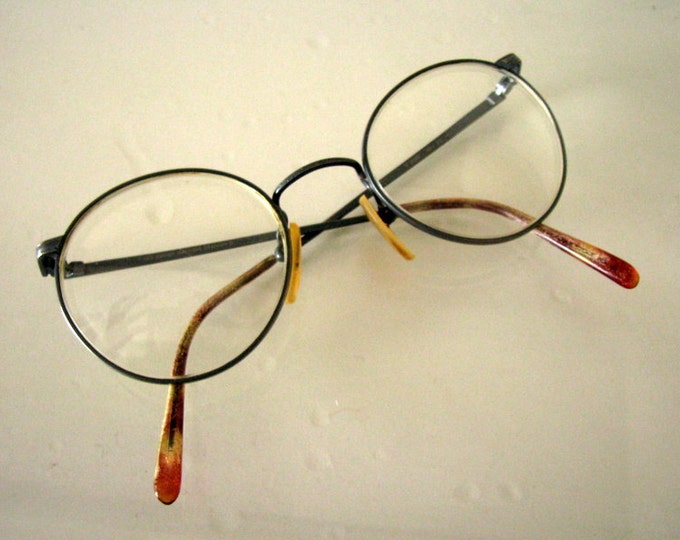 Danish Vintage Pro Design Denmark Eyeglasses Titanium Eyewear Round