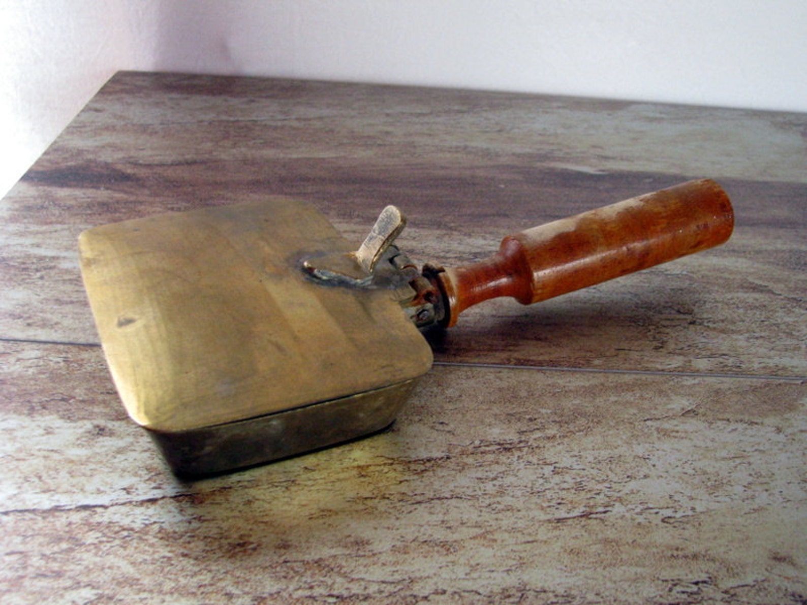 Solid Brass Crumb Catcher Brass Silent Butler Brass Crumb Tray Etsy