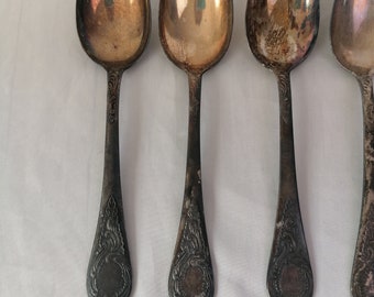 新品◆ヴィンテージ　ロシア　シルバーエナメルスプーン6本￼セット 楽天市場】SV925 銀製 スプーン 5本セット 貝 パール 真珠