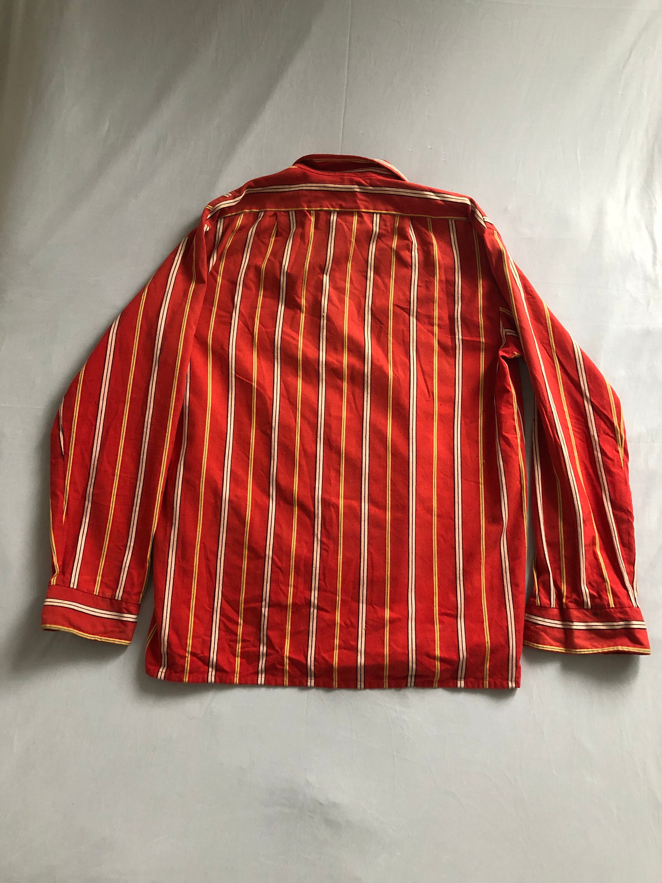 トップス OLD vtg cotton check long shirt Vintage Checkered Pattern Women's Long Sleeve T-Shirt