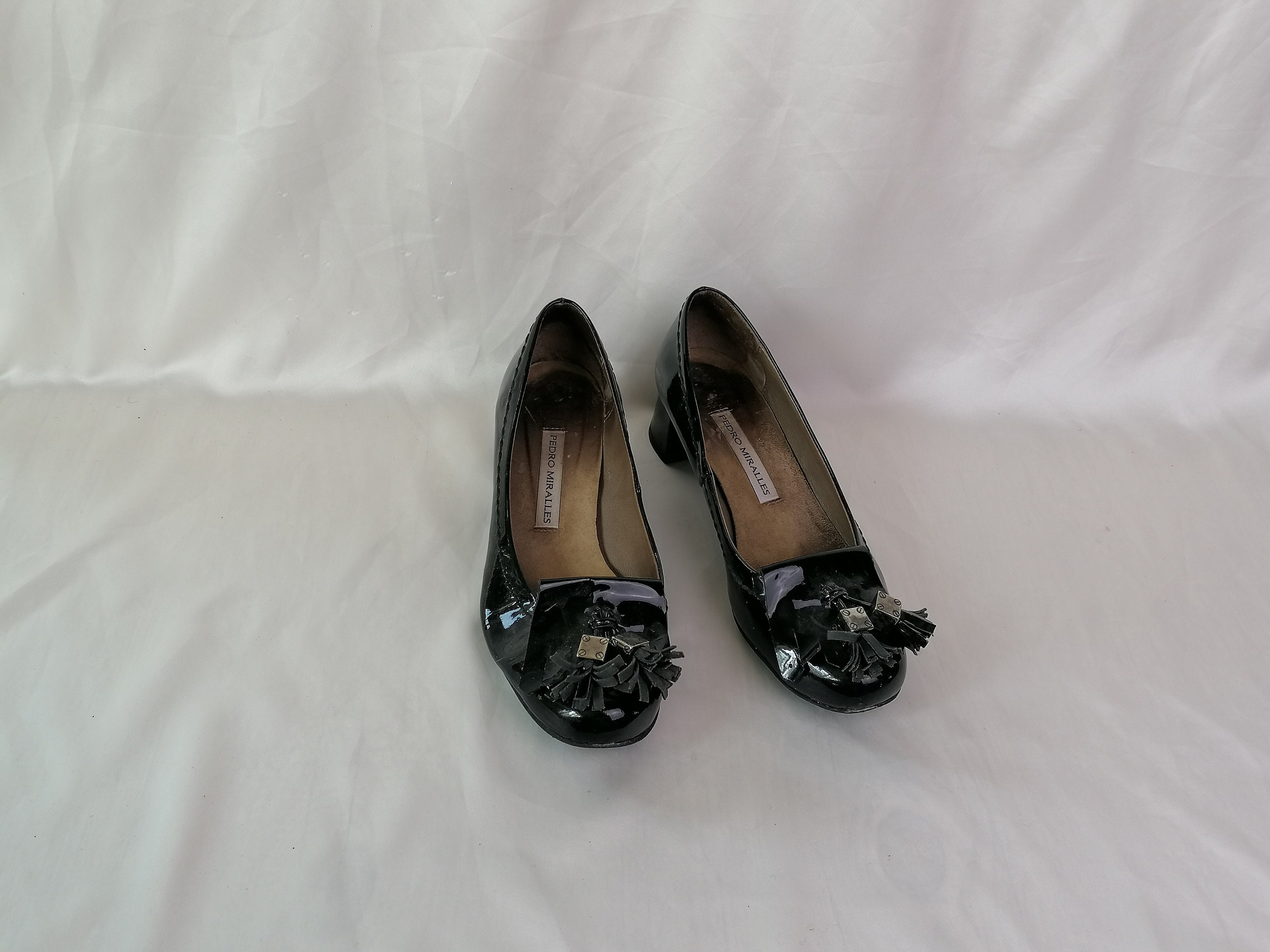 Vintage Pedro Miralles Loafers Black 