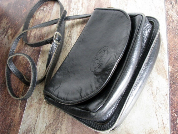 ☆MUCENT☆ Dudley Side Pocket Vintage Leather Shoulder Bag U Men's Top Grain Genuine Leather Zipper Shoulder Bag, Vintage