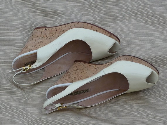 Women Vintage Genuine Leather Spliced Platform Shoes