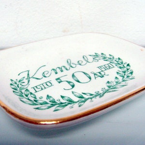 cendrier GUSTAVSBERG suédois vintage assiette de collection en porcelaine Flintporslin poterie scandinave des années 60