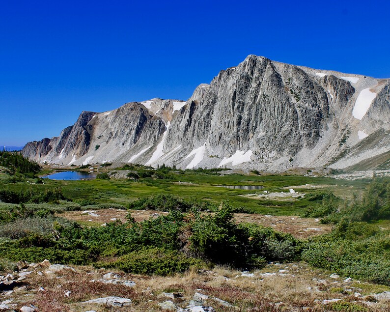 Medicine Bow Forest Snowy Range Mountains WY Taken This Etsy