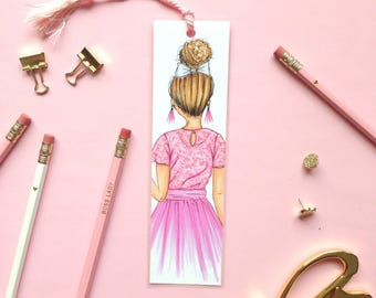 girly bookmarks etsy