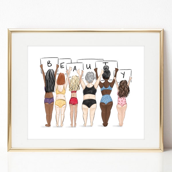 Body Positive Art Etsy Canada