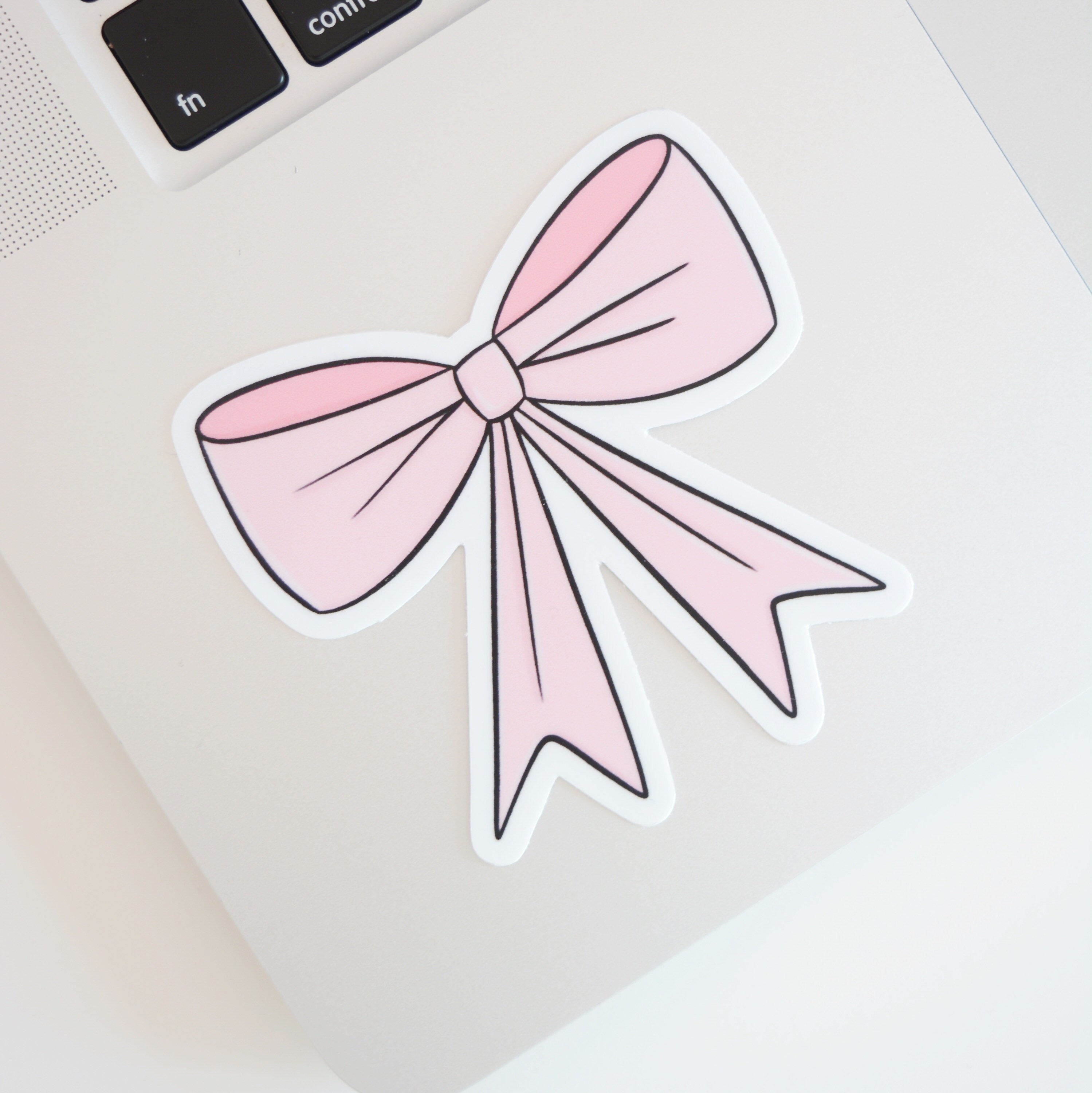 Cute bow sticker Pink bow sticker Bow decal planner sticker Etsy