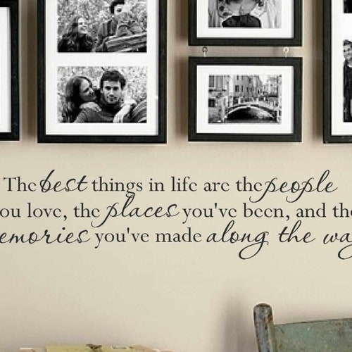 Best Things in Life Wall Decal Vinyl Wall Words Custom Home Etsy