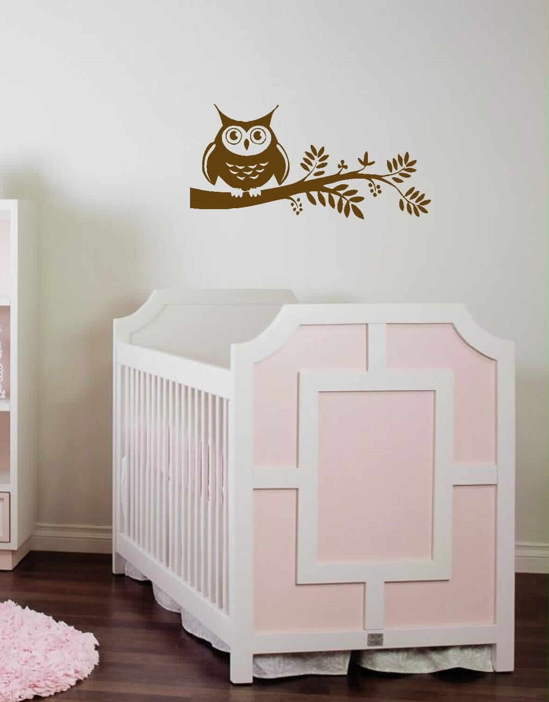 Nursery Wall Decal - Owl Wall Decal Nursery - Vinyl Wall Decal ...