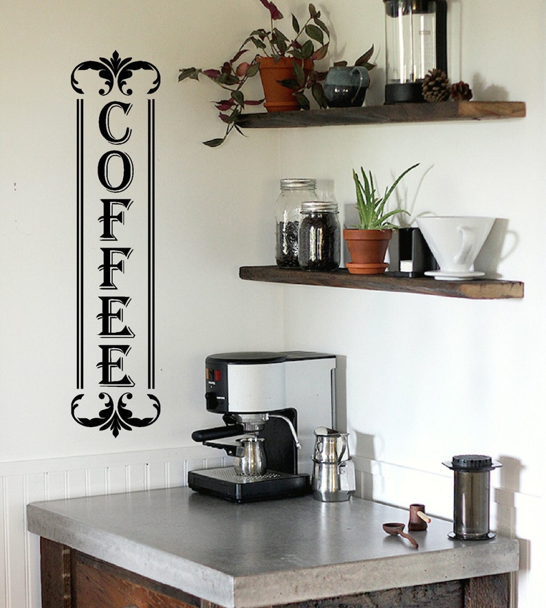 Kitchen Wall Decal Kitchen Decor Kitchen Vinyl Wall Decal Etsy